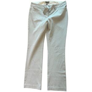 Express Columnist Pants 10R Light Tan Sand Career Work Slacks Stretch Business